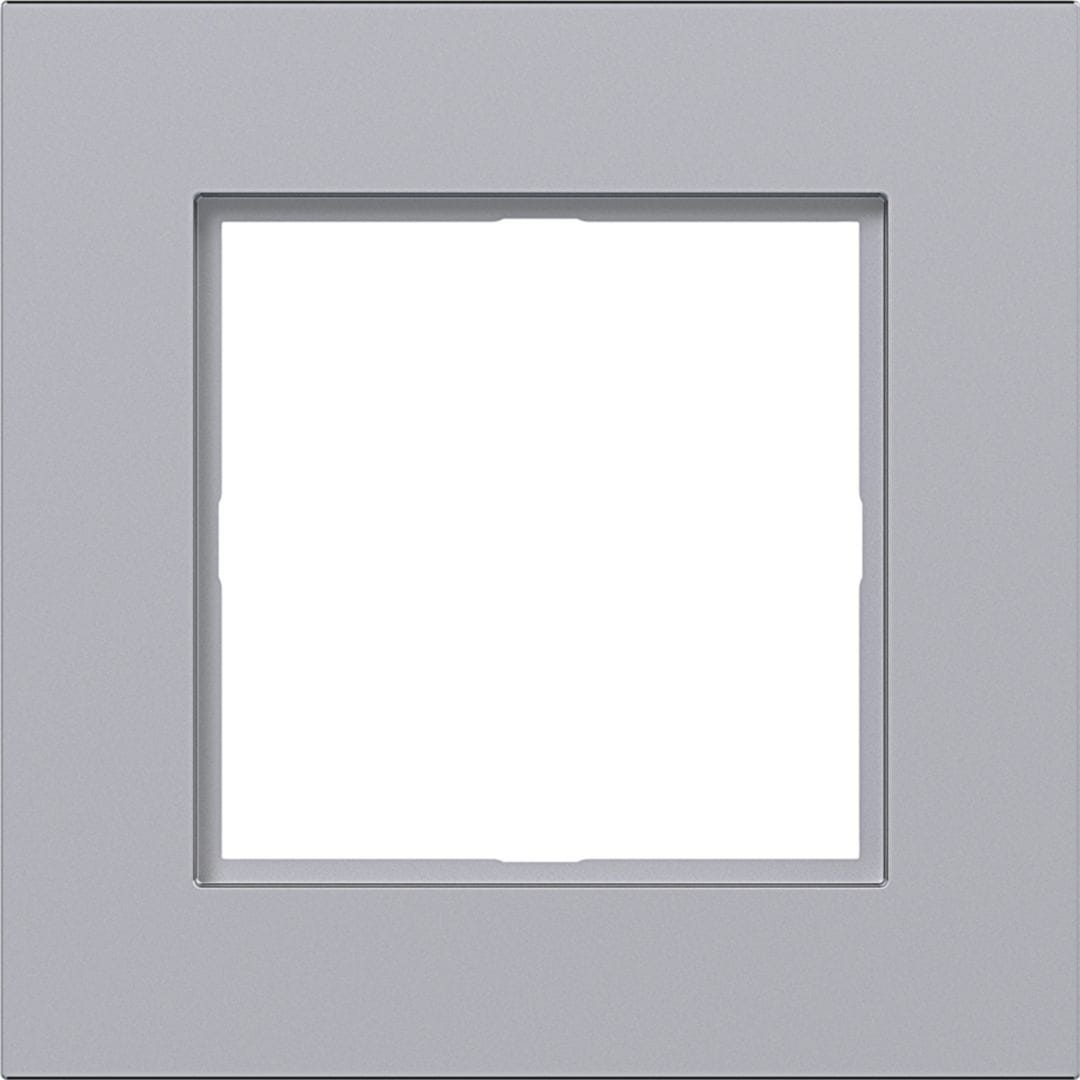 HAGER BOCCHIOTTI - CORNICE LED 1-POSTO, A.8, TITANIO MET