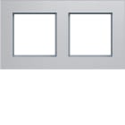 HAGER BOCCHIOTTI - CORNICE 2-P ORIZ, A.8, ALU OP, ALU SPAZ.