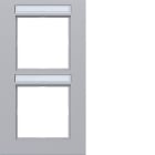 HAGER BOCCHIOTTI - CORNICE 2-P VERT, ETICH A.8, TITANIO MET