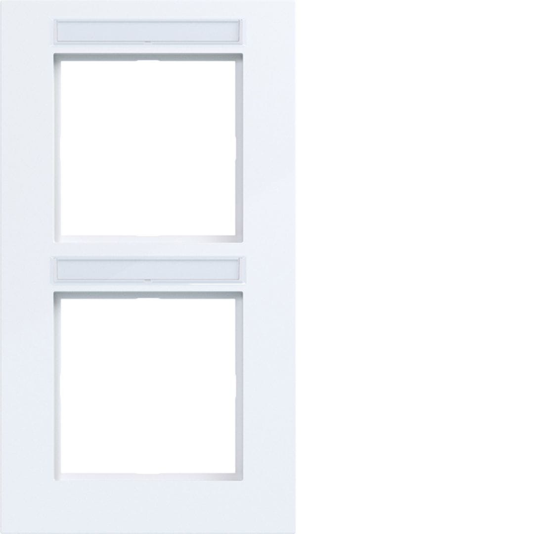 HAGER BOCCHIOTTI - CORNICE 2-P VERT, ETICH A.8, BIANCO LUC