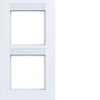 HAGER BOCCHIOTTI - CORNICE 2-P VERT, ETICH A.8, BIANCO OP