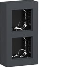 HAGER BOCCHIOTTI - SCATOLA 2-P PIATTO PARETE A.8 ANT OP
