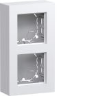 HAGER BOCCHIOTTI - SCATOLA 2-P PIATTO PARETE A.8 B OP