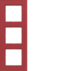 HAGER BOCCHIOTTI - CORNICE 3-P, A.8, ROSSO LUC