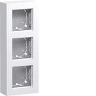 HAGER BOCCHIOTTI - SCATOLA 3-P PIATTO PARETE A.8 B OP