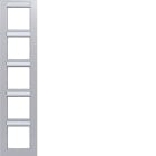 HAGER BOCCHIOTTI - CORNICE 5-P VERT, ETICH A.8, TITANIO MET