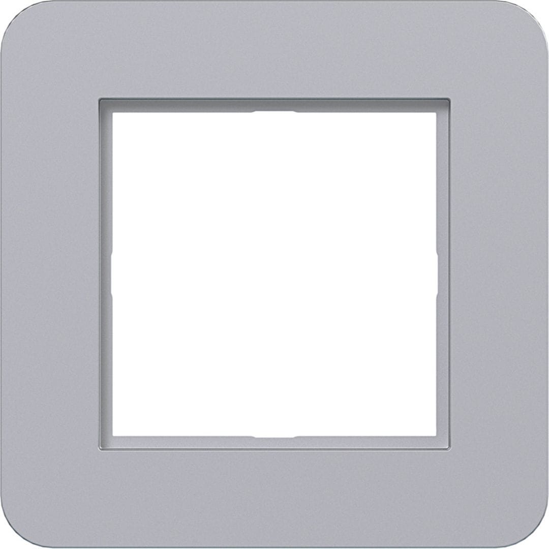 HAGER BOCCHIOTTI - CORNICE 1-POSTO, C.8, TITANIO MET