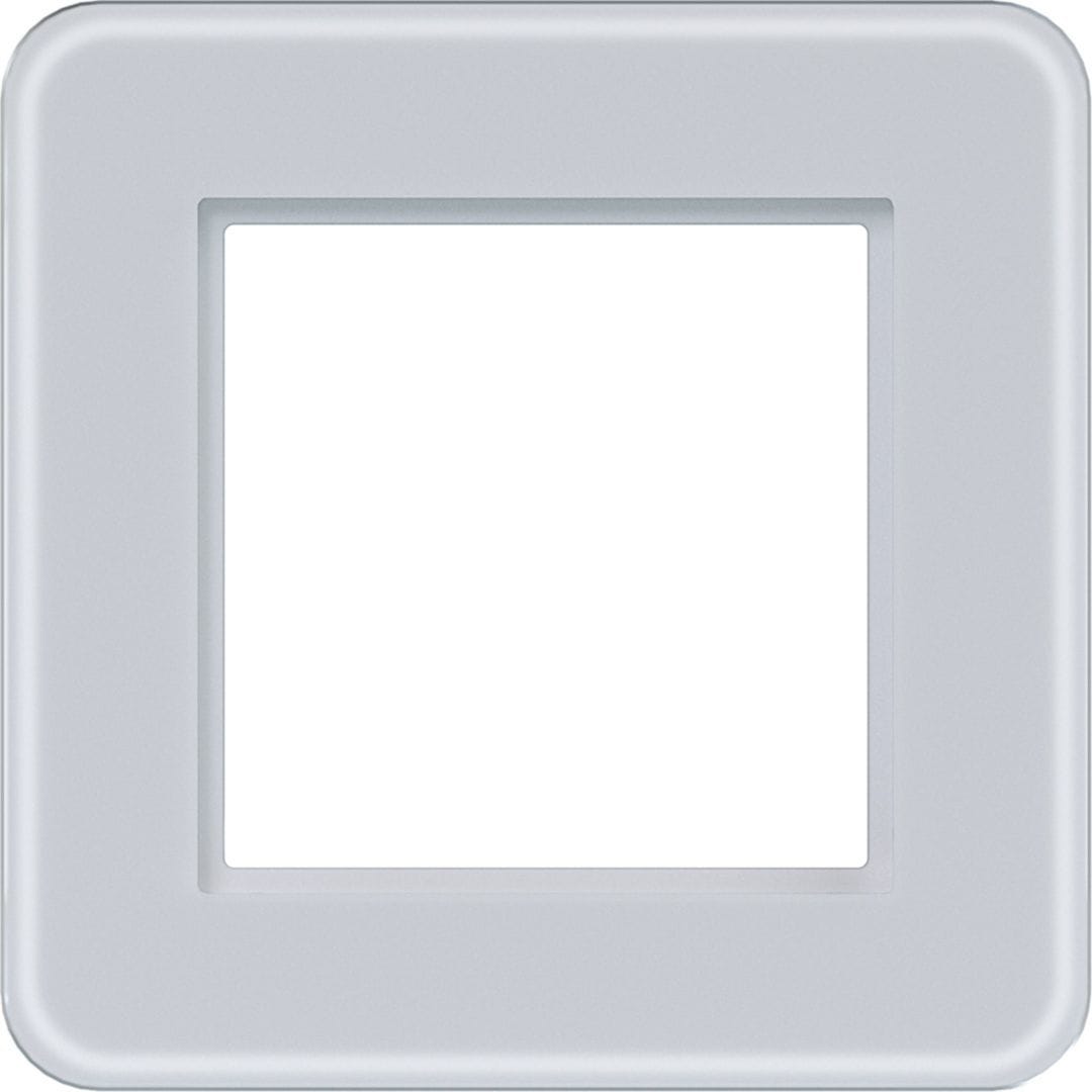 HAGER BOCCHIOTTI - CORNICE LED  1-P, C.8, VETRO BIANCO OP