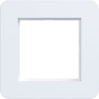 HAGER BOCCHIOTTI - CORNICE LED  1-POSTO, C.8, BIANCO LUCIDO