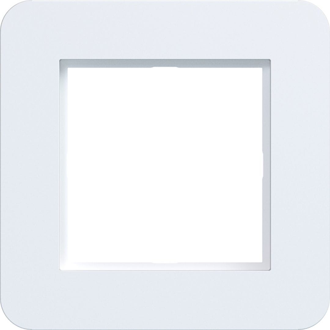 HAGER BOCCHIOTTI - CORNICE LED 1-POSTO, C.8, BIANCO OPACO