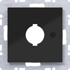 HAGER BOCCHIOTTI - P.zo c.le Ø18,8mm A.x/C.x nero luc