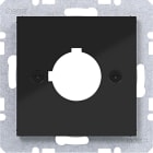 HAGER BOCCHIOTTI - P.zo c.le Ø22,5mm A.x/C.x nero luc