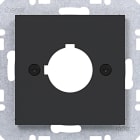 HAGER BOCCHIOTTI - P.zo c.le Ø22,5mm A.x/C.x nero op.