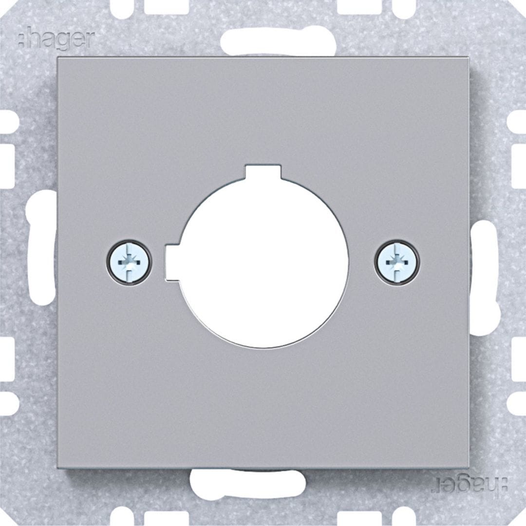 HAGER BOCCHIOTTI - P.zo c.le Ø22,5mm A.x/C.x tit met