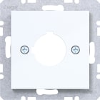 HAGER BOCCHIOTTI - P.zo c.le Ø22,5mm A.x/C.x bianco luc