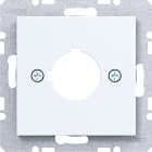 HAGER BOCCHIOTTI - P.zo c.le Ø22,5mm A.x/C.x bianco op.
