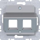 HAGER BOCCHIOTTI - Pzo cle 2-P jacks AMP pr. 30° A-<gt/>K tit