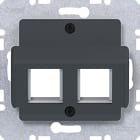HAGER BOCCHIOTTI - Pzo cle 2-P jacks Krone 30° A-<gt/>K antr