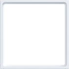 HAGER BOCCHIOTTI - ANELLO X PZO CLE 51X51 A.X/C.X BIANCO OP