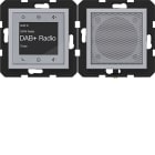 HAGER BOCCHIOTTI - RADIO TOUCH DAB+ ALTOP. A.X/C.X TIT MET