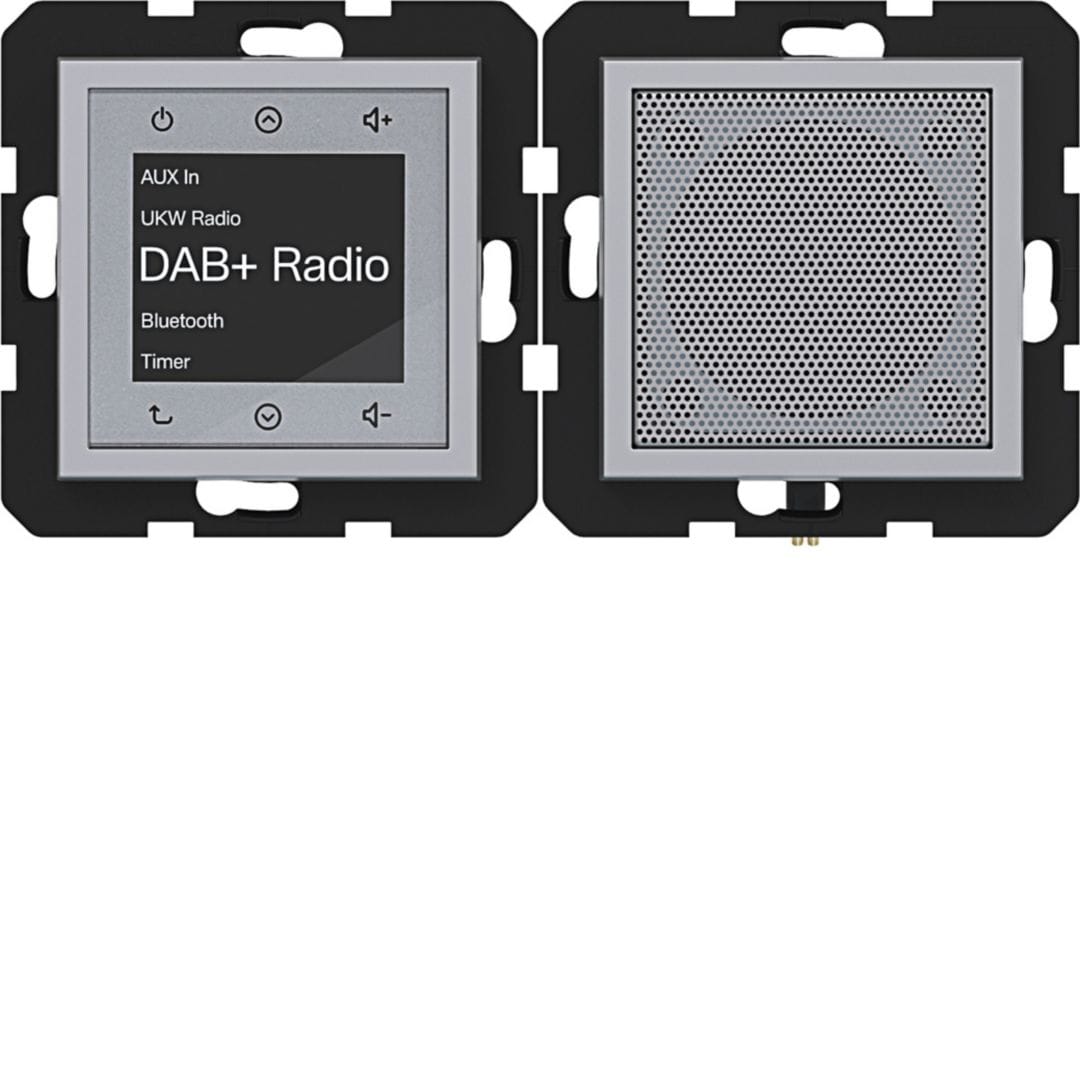 HAGER BOCCHIOTTI - RADIO TOUCH DAB+ BLE+ALTOP. A.X/C.X TIT