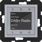 HAGER BOCCHIOTTI - RADIO TOUCH DAB + BLE A.X/C.X TIT MET