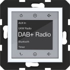 HAGER BOCCHIOTTI - RADIO TOUCH DAB + BLE A.X/C.X BIANCO LUC