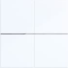 HAGER BOCCHIOTTI - COP. PULS. 2 CANALI A.X/C.X BIANCO LUC
