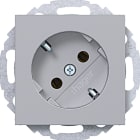 HAGER BOCCHIOTTI - Pr.SCHUKO 45° plug-in Ax/Cx titanio met
