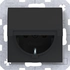 HAGER BOCCHIOTTI - PR.SCHUKO COPERCHIO AUTO A.X/C.X NERO OP