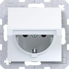 HAGER BOCCHIOTTI - PR.SCHUKO COPERCHIO AUTO A.X/ BIANCO LUC