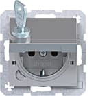 HAGER BOCCHIOTTI - PR.SCHUKO COP. +CHV A.X/C.X TITANIO MET