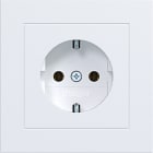 HAGER BOCCHIOTTI - PRESA SCHUKO+COP. PLUG-IN A.1 BIANCO OP