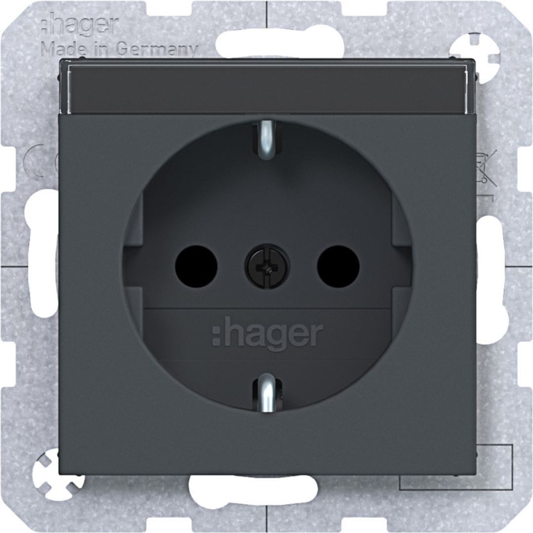 HAGER BOCCHIOTTI - PR.SCHUKO SHUTT PLUGIN ETCH A.X/C.X ANTR