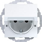 HAGER BOCCHIOTTI - PR.SCHUKO COPERCH BLOC.45 AX/CX BIAN LU