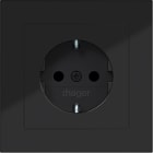 HAGER BOCCHIOTTI - PR.SCHUKO+COP SHUTTER PLUGIN A.1 NERO LU