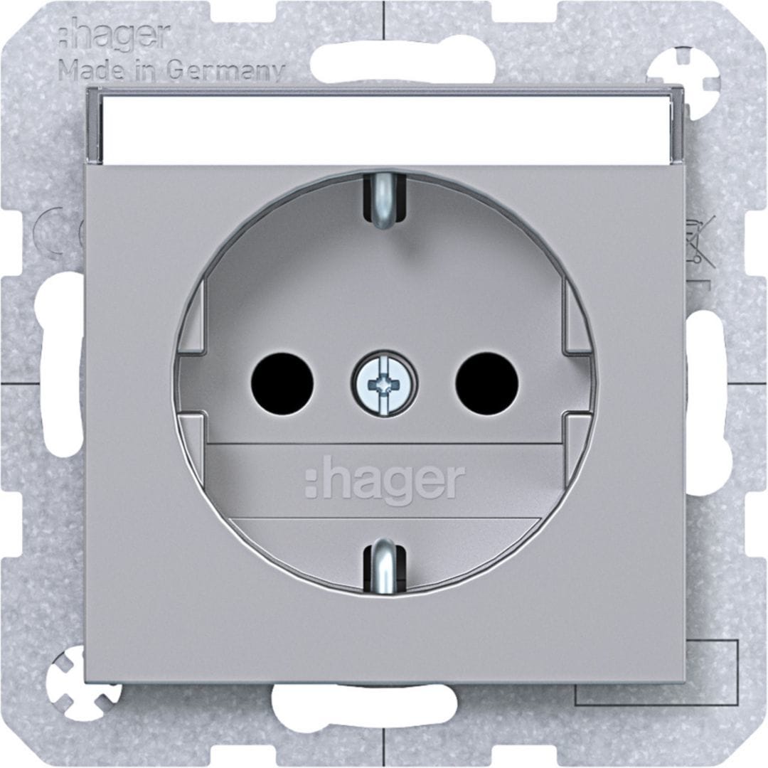 HAGER BOCCHIOTTI - PR.SCHUKO ETICH SHUTTER VITE AX/CX TIT