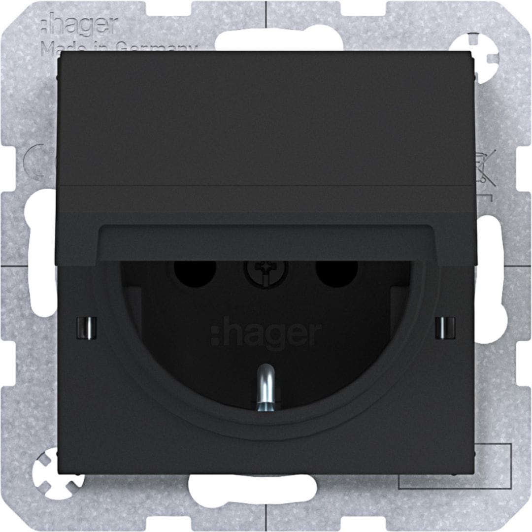 HAGER BOCCHIOTTI - PR.SCHUKO SHUTT+COP. M.VITE AX/CX NRO OP