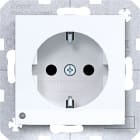 HAGER BOCCHIOTTI - PR.SCHUKO ORIENT.LED VITE A.X/C.X BIA LU