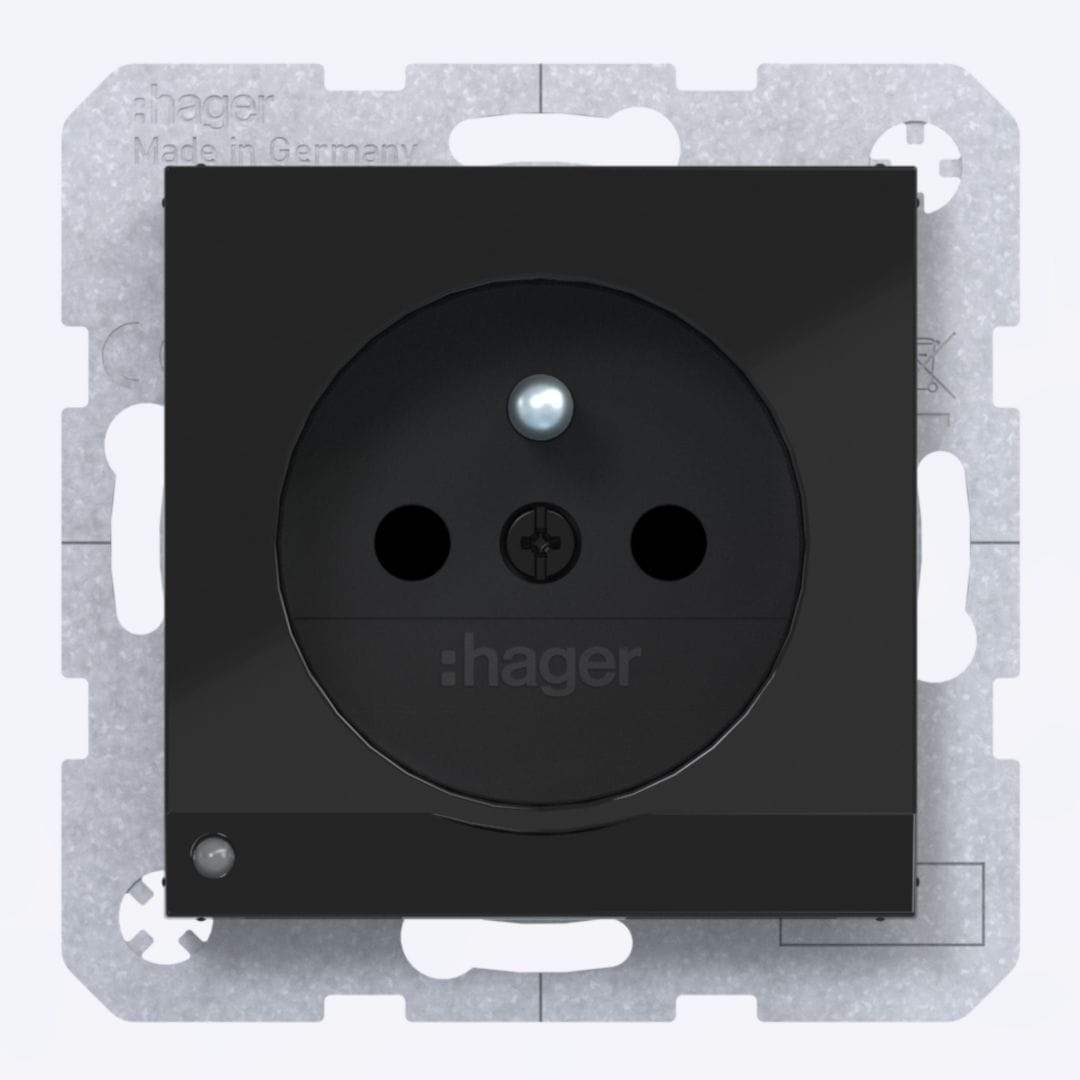 HAGER BOCCHIOTTI - SPINOTTOT ORIENT.LED VITE AX/CX NER LUC