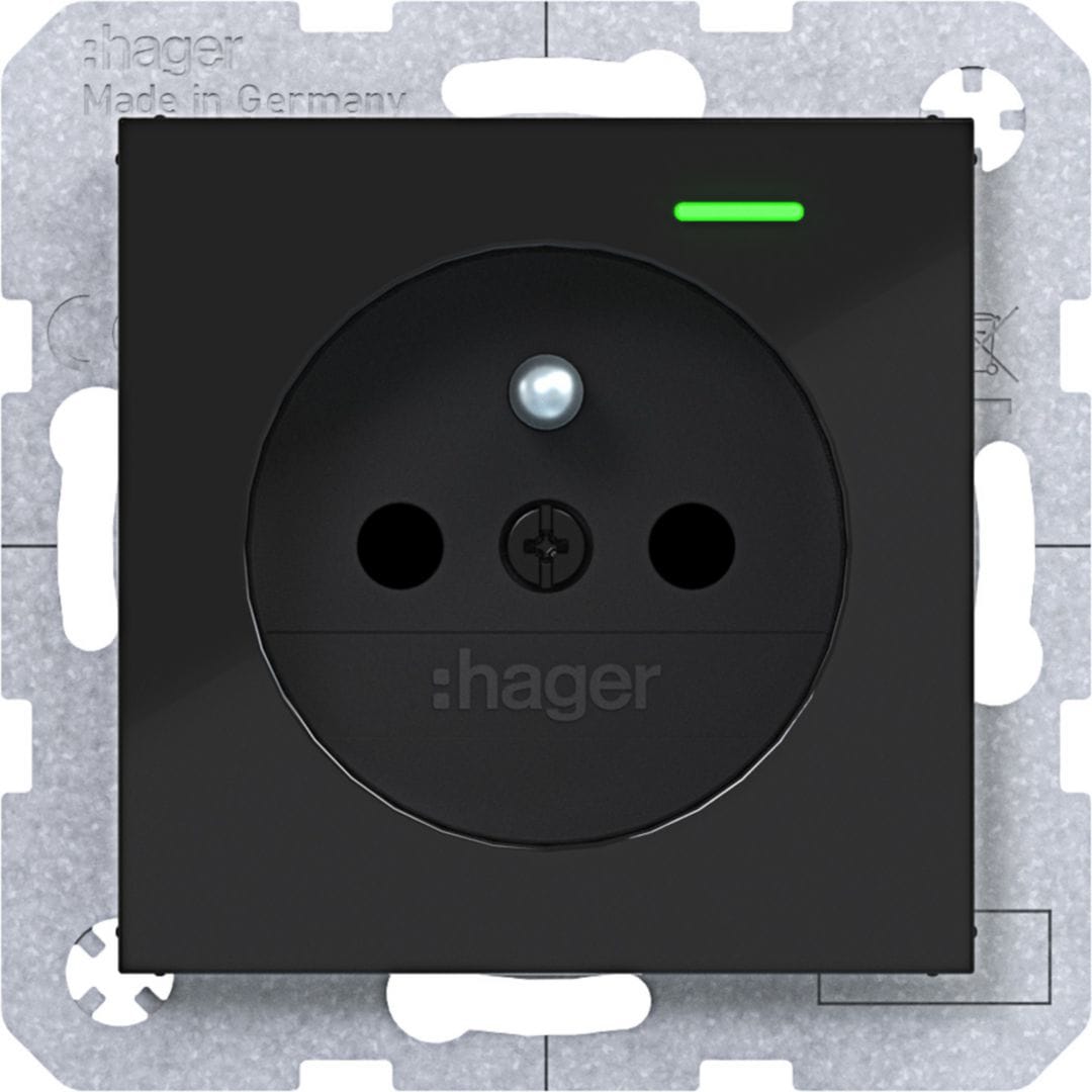 HAGER BOCCHIOTTI - COP.BLOC PR.SPTTOT LED VITE AX/CX B LU