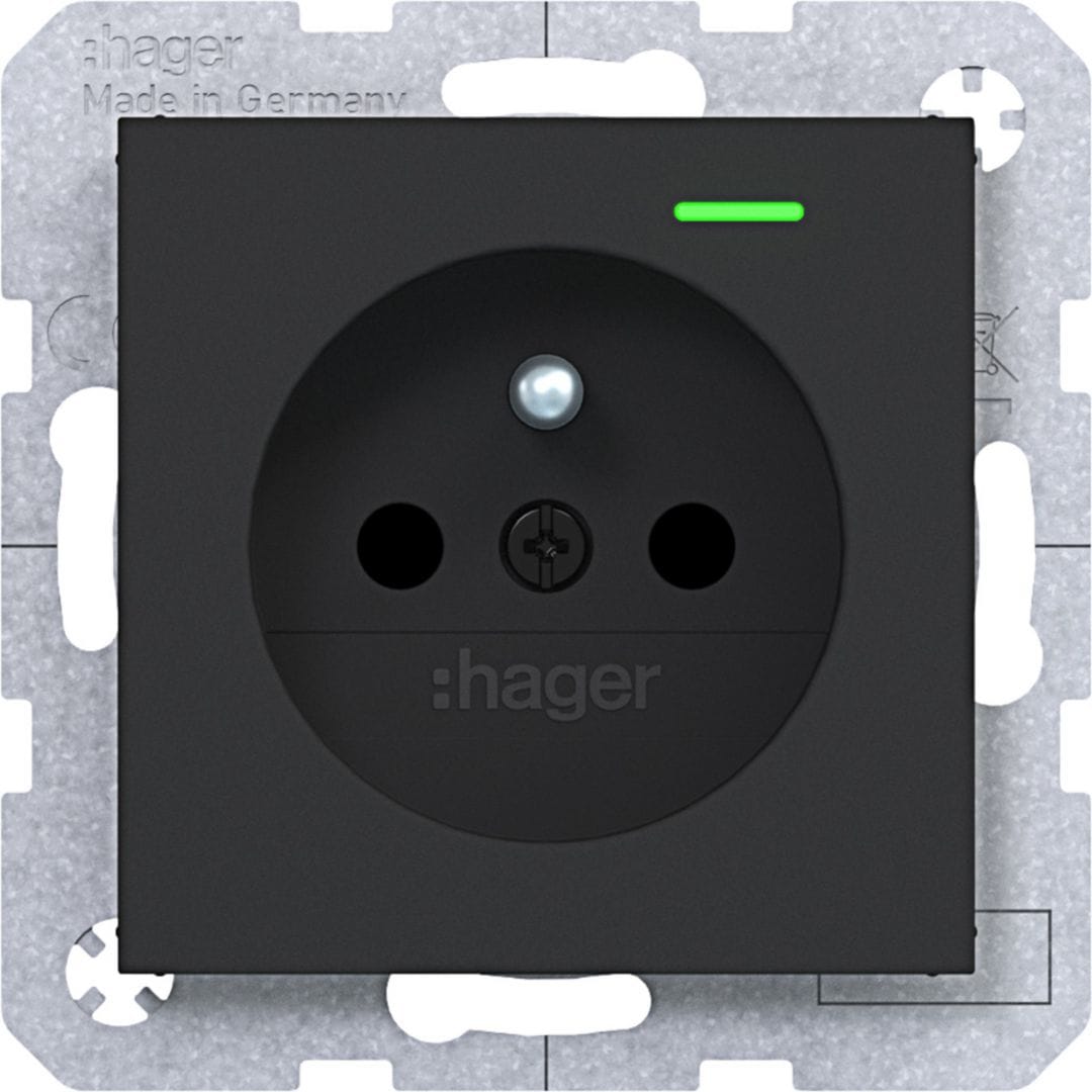 HAGER BOCCHIOTTI - COP.BLOC PR.SPTTOT LED VITE AX/CX B OP