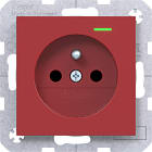 HAGER BOCCHIOTTI - PRESA SPTTOT LED CTR VITE A.X/ C.X ROSSO