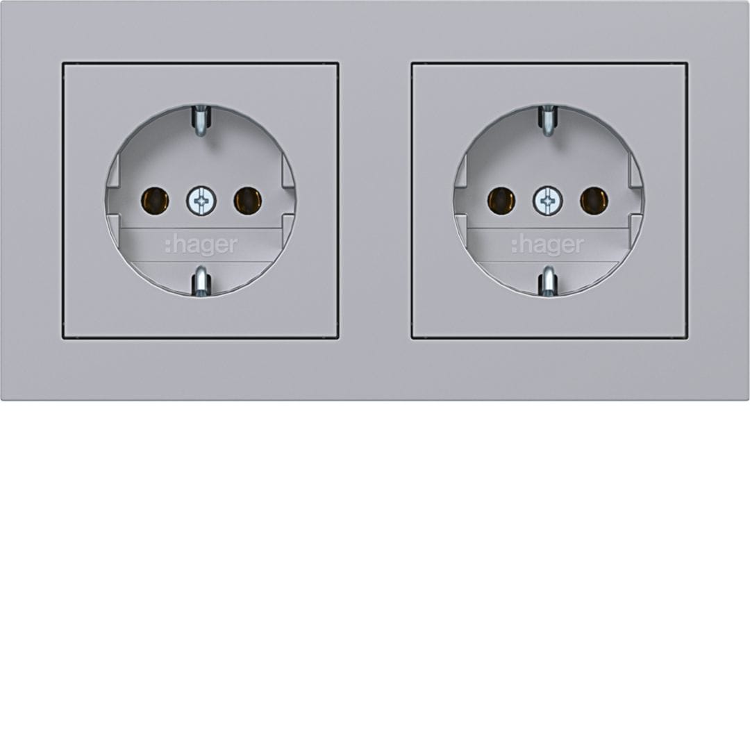 HAGER BOCCHIOTTI - 2PRSCHUKO+PZO CLE CABL.PLUGIN A.1 TIT