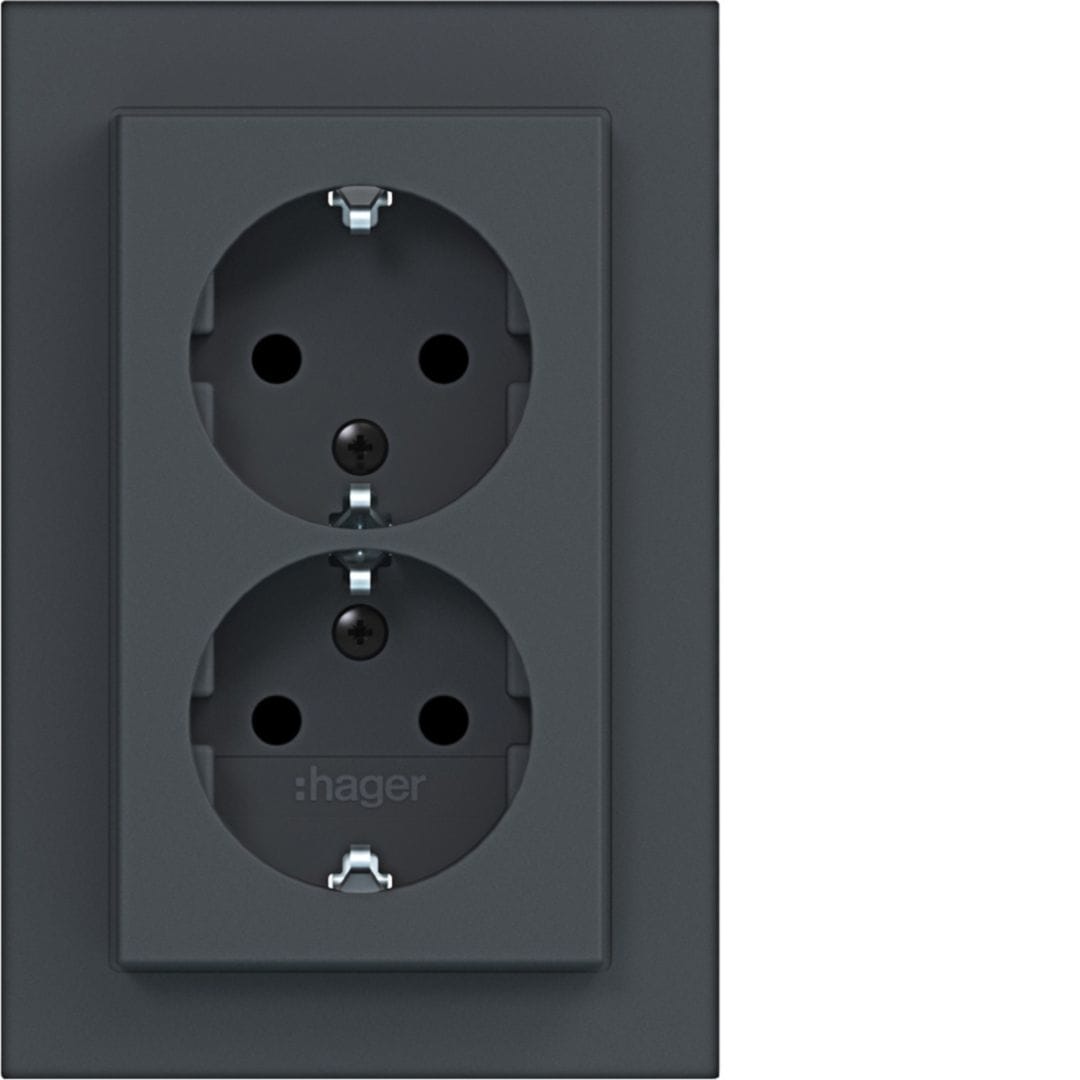 HAGER BOCCHIOTTI - 2PR. SCHUKO+COP. ALTO SHUTTER A.1 ANTR