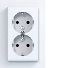 HAGER BOCCHIOTTI - 2PR. SCHUKO+COP. ALTO SHUTTER A.1 B OP