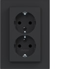 HAGER BOCCHIOTTI - 2PR. SCHUKO+COP. ALTO SHUTTER A.8 N OP