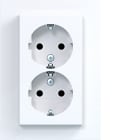 HAGER BOCCHIOTTI - 2PR. SCHUKO+COP. ALTO SHUTTER A.8 B LUC