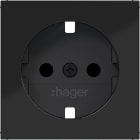 HAGER BOCCHIOTTI - PZO C.LE PR.SCHUKO SHUTTER AX/CX N LU
