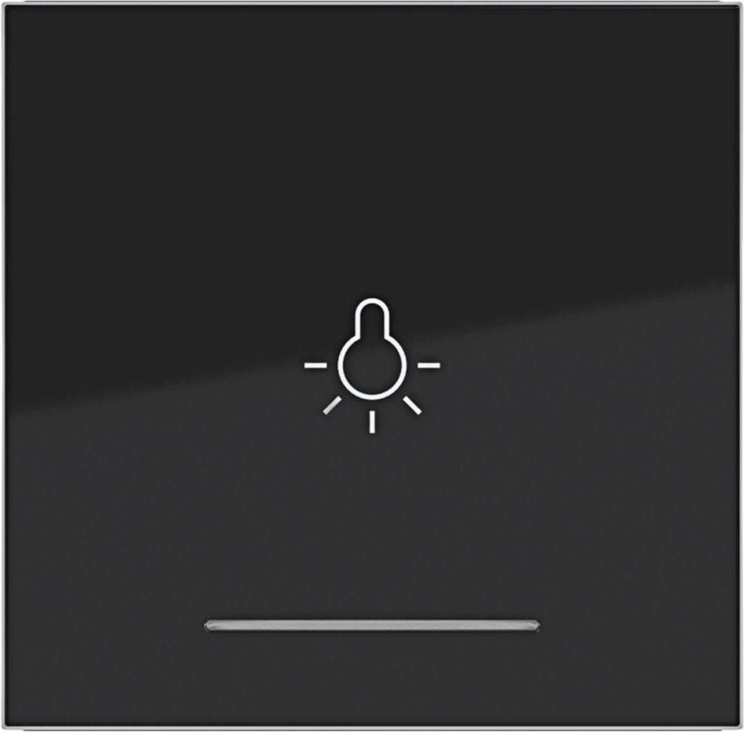 HAGER BOCCHIOTTI - BIL. 1-P+SIMB LUCE LENTE AX/CX NERO LU